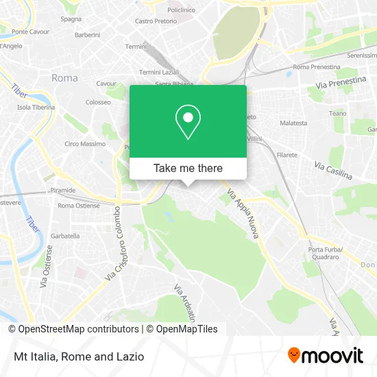 Mt Italia map