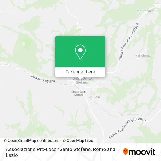 Associazione Pro-Loco "Santo Stefano map