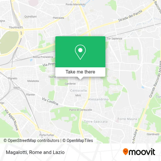 Magalotti map