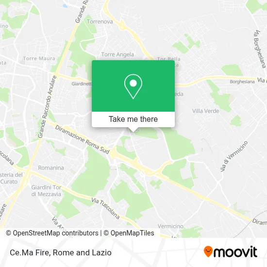 Ce.Ma Fire map