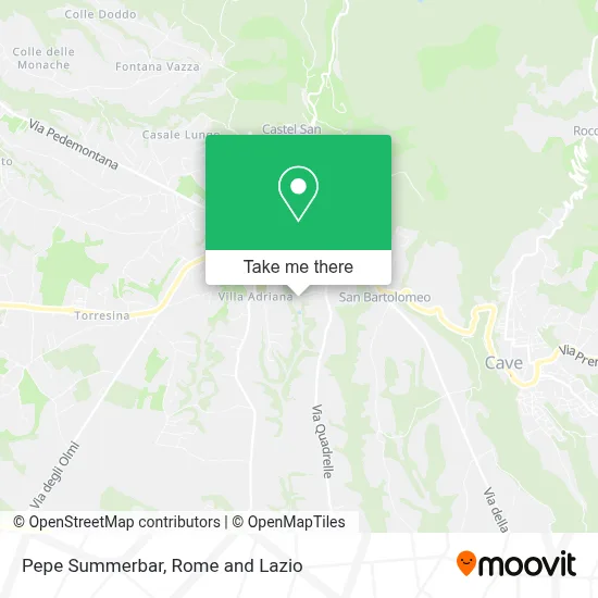 Pepe Summerbar map