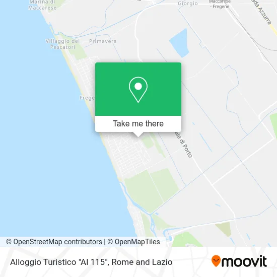 Alloggio Turistico "Al 115" map