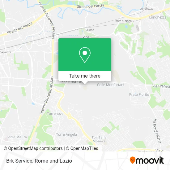 Brk Service map