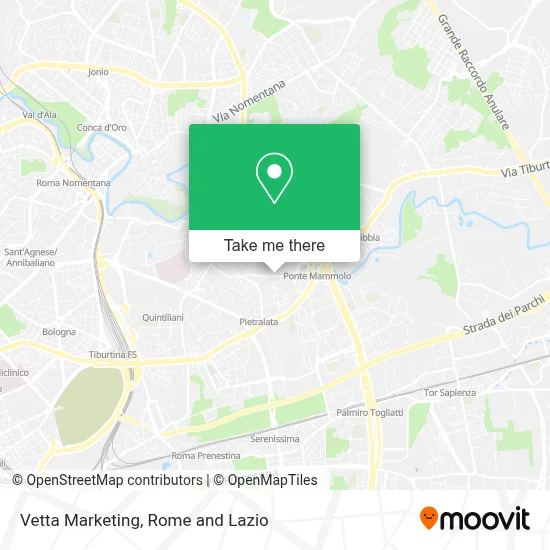 Vetta Marketing map