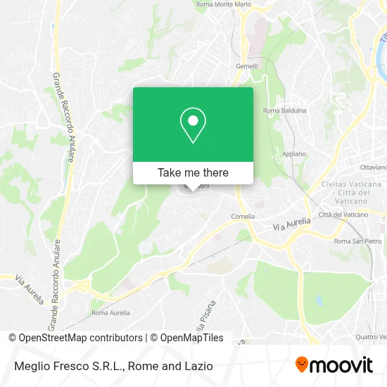 Meglio Fresco S.R.L. map