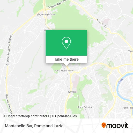 Montebello Bar map