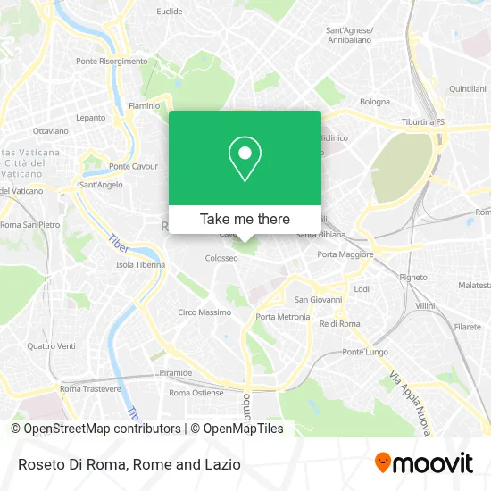 Roseto Di Roma map