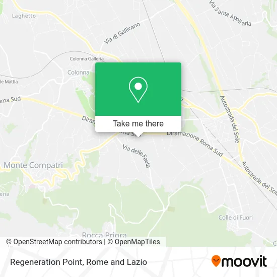 Regeneration Point map