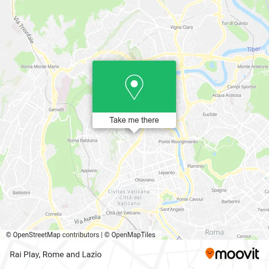Rai Play map