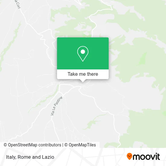 Italy map