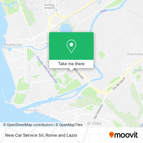 New Car Service Srl map