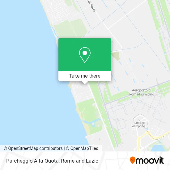 Parcheggio Alta Quota map