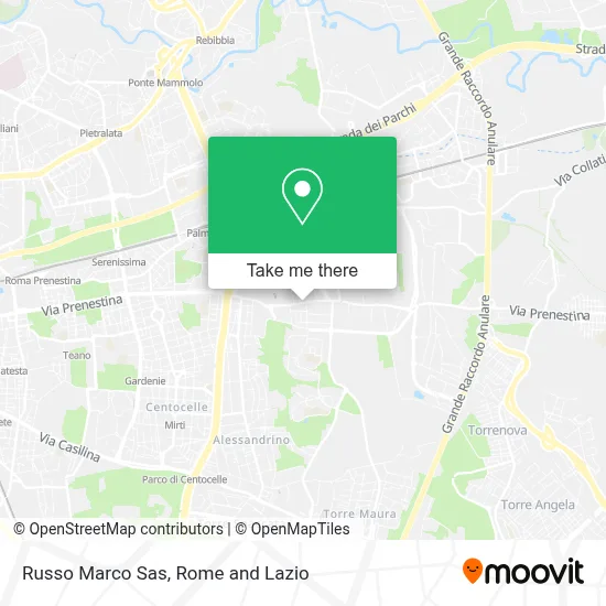 Russo Marco Sas map