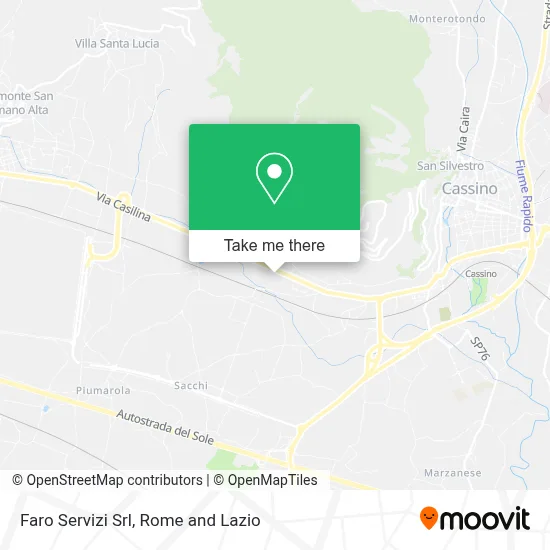 Faro Servizi Srl map