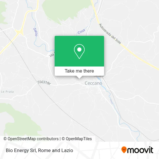 Bio Energy Srl map