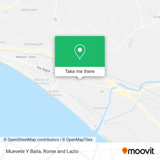 Muevete Y Baila map