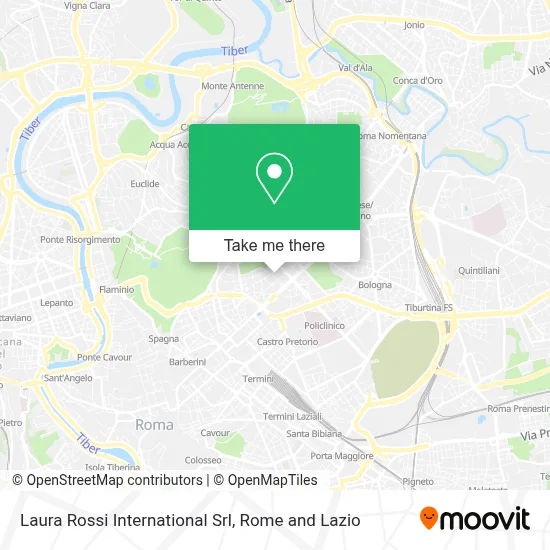 Laura Rossi International Srl map
