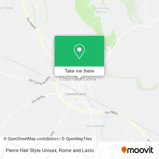 Pierre Hair Style Unisex map