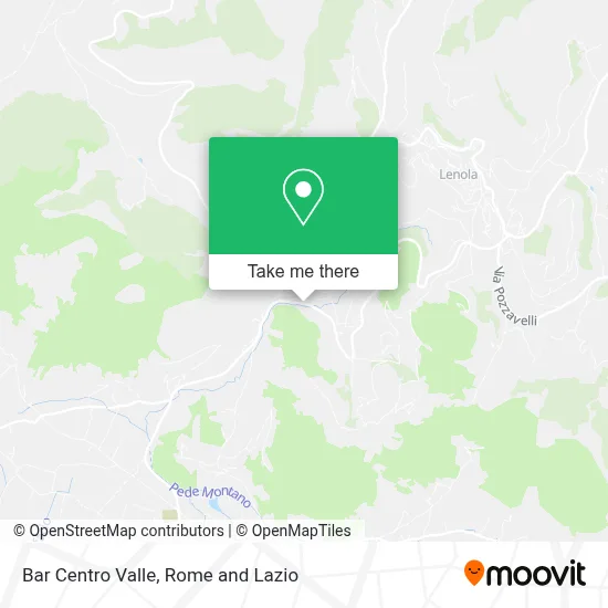 Bar Centro Valle map