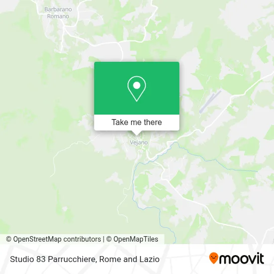 Studio 83 Parrucchiere map