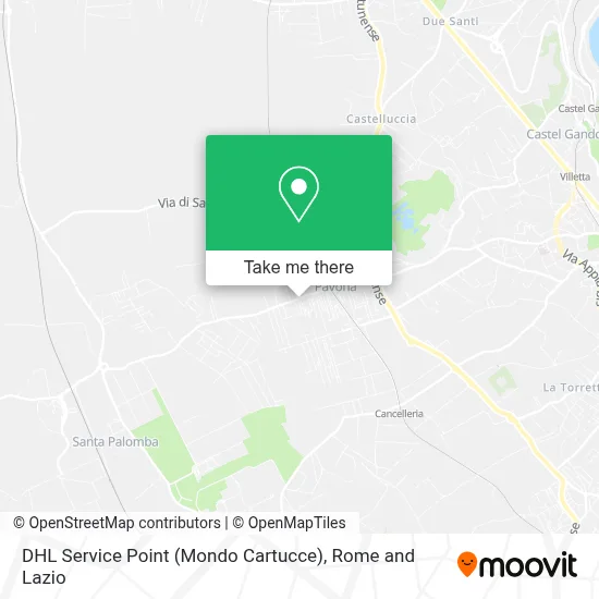 DHL Service Point (Mondo Cartucce) map