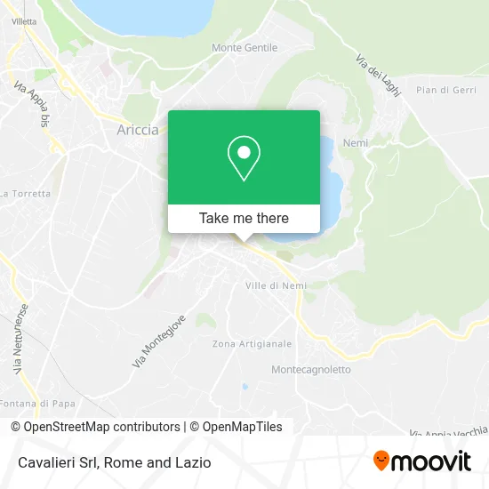 Cavalieri Srl map