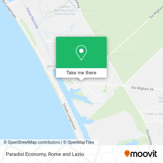 Paradisi Economy map