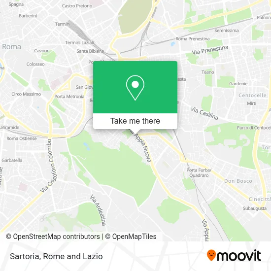 Sartoria map