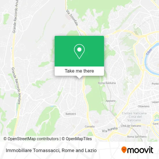 Immobiliare Tomassacci map