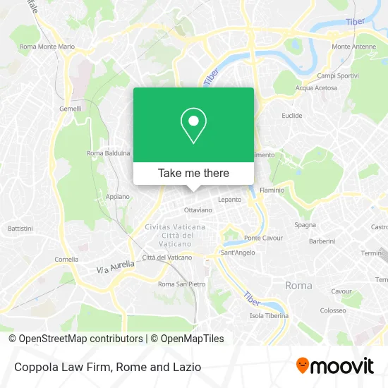 Coppola Law Firm map