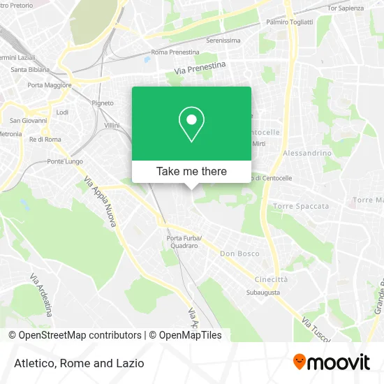 Atletico map