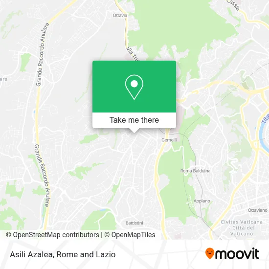 Asili Azalea map