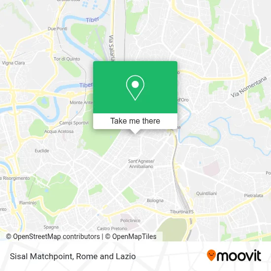 Sisal Matchpoint map