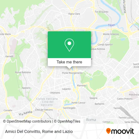 Amici Del Convitto map