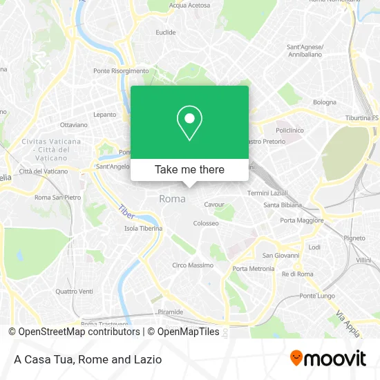 A Casa Tua map