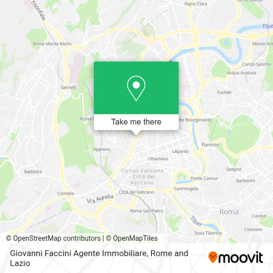 Giovanni Faccini Agente Immobiliare map