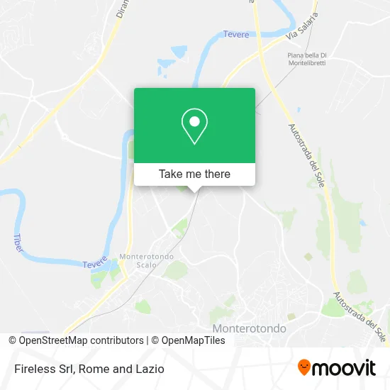 Fireless Srl map