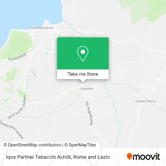 Iqos Partner Tabacchi Achilli map