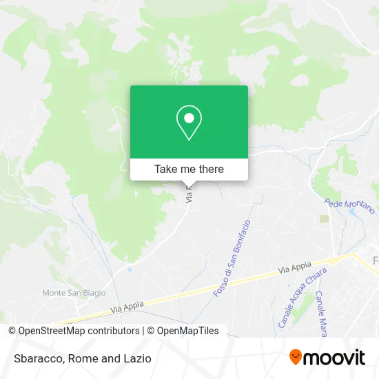 Sbaracco map