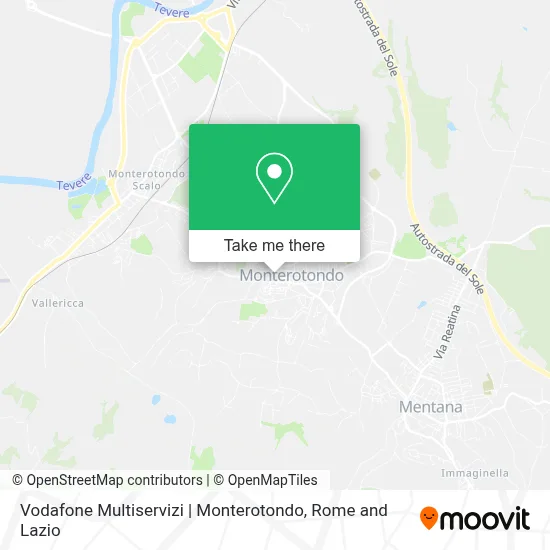 Vodafone Multiservizi | Monterotondo map