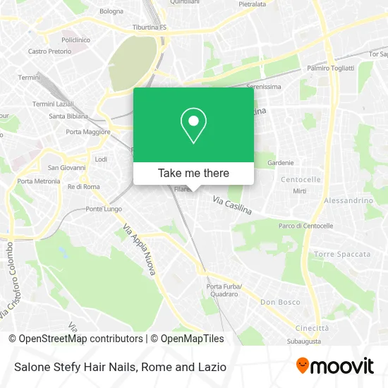 Salone Stefy Hair Nails map