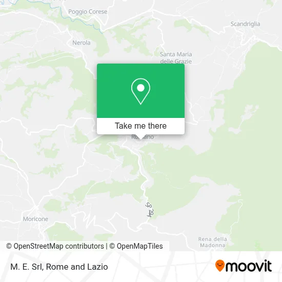 M. E. Srl map