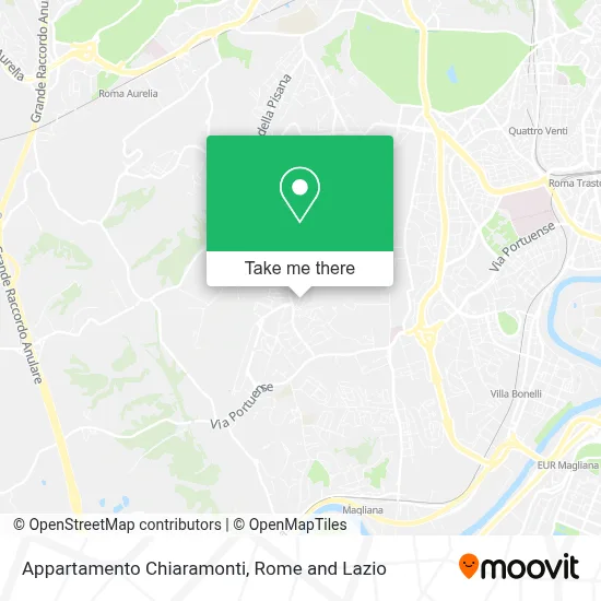 Appartamento Chiaramonti map