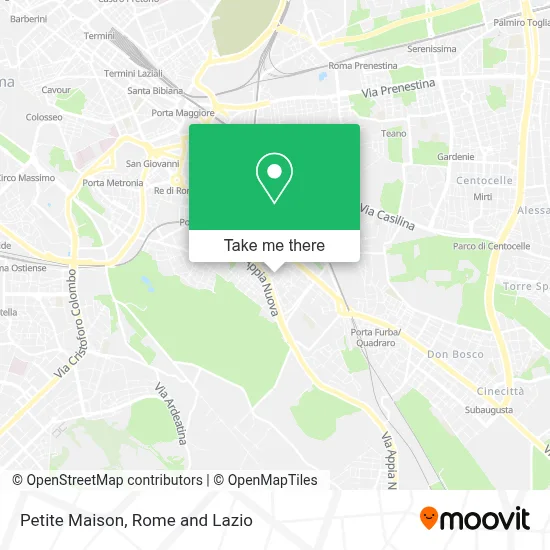 Petite Maison map