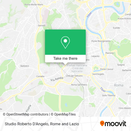Studio Roberto D'Angelo map