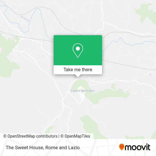 The Sweet House map