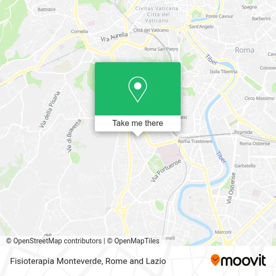 Fisioterapia Monteverde map