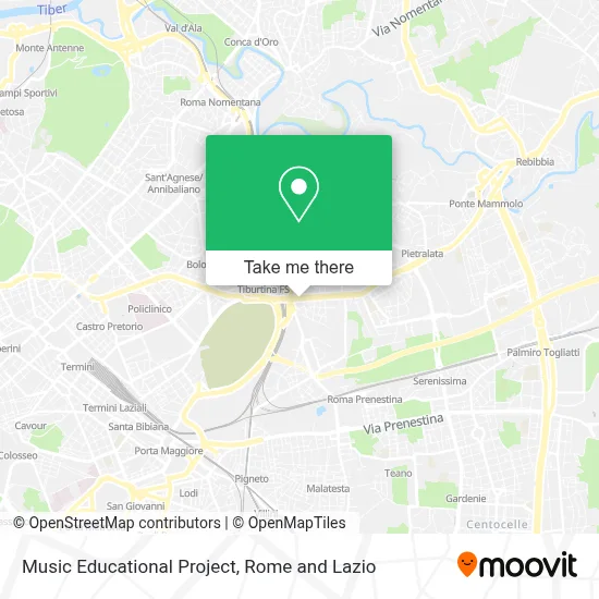 Music Educational Project map