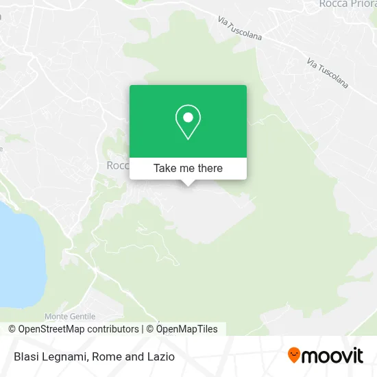 Blasi Legnami map