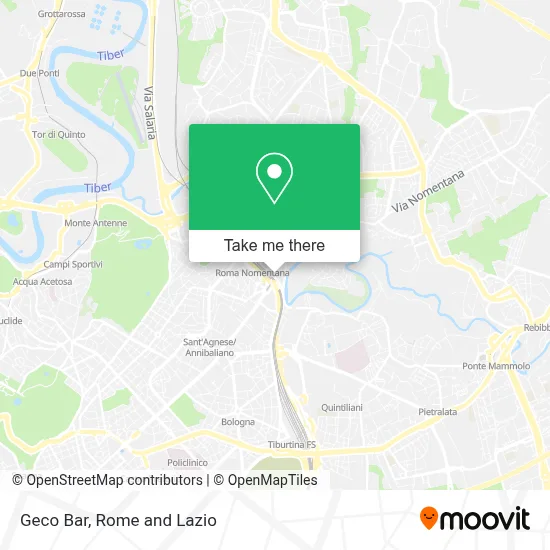 Geco Bar map